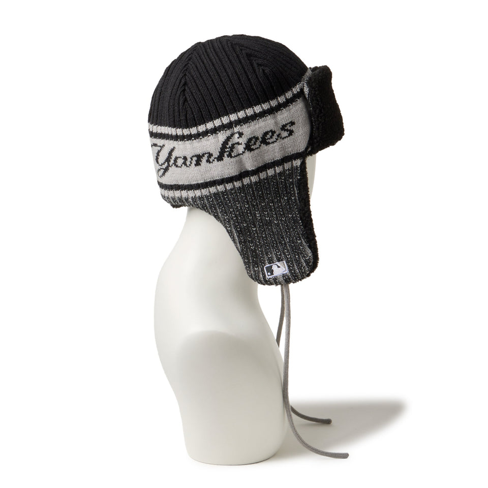 ニット トラッパー ニューヨーク・ヤンキース ブラック | ニューエラ