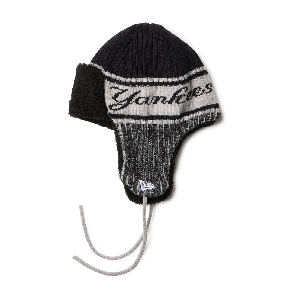 ニット トラッパー ニューヨーク・ヤンキース ブラック | ニューエラ