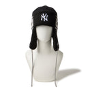 ニット トラッパー ニューヨーク・ヤンキース ブラック - 14669984 - OSFM | NEW ERA ニューエラ公式オンラインストア