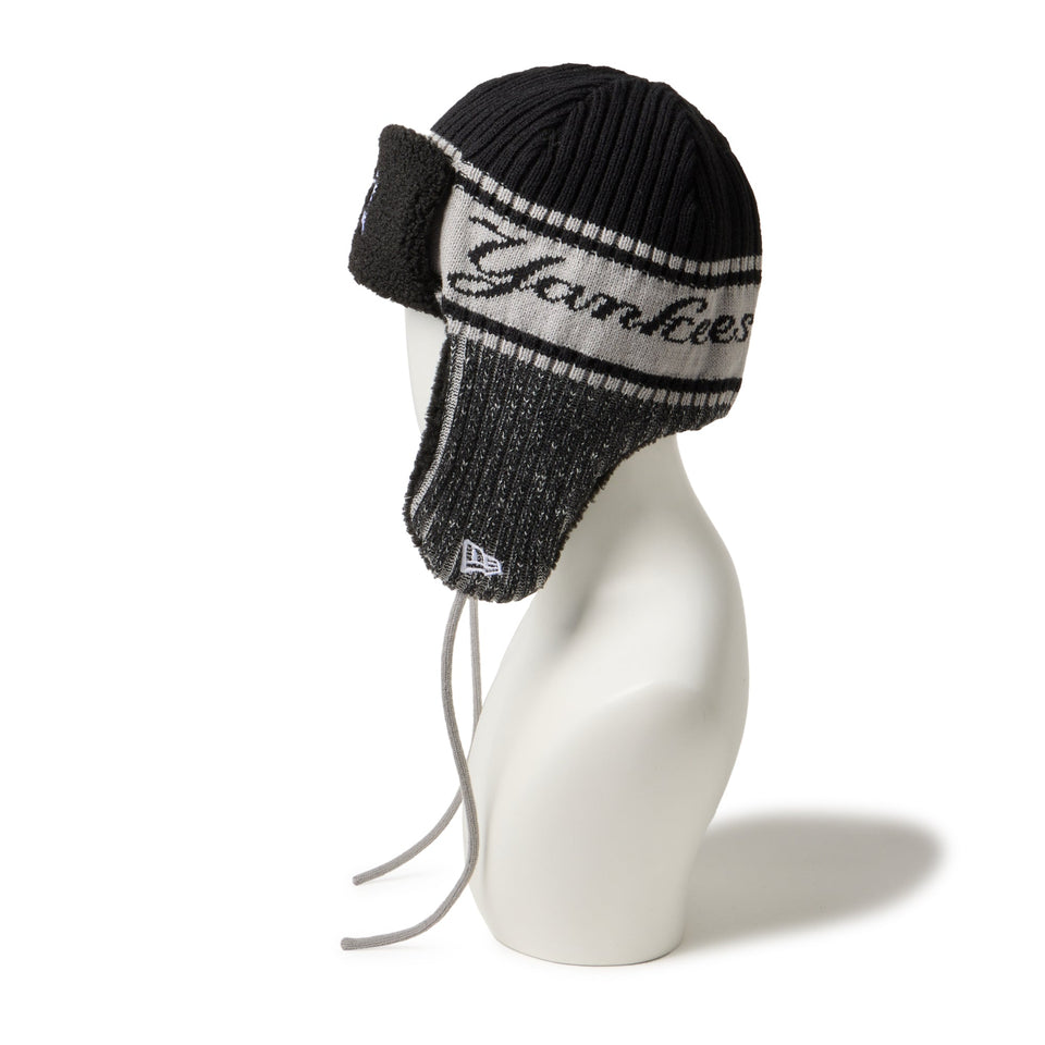 ニット トラッパー ニューヨーク・ヤンキース ブラック | ニューエラ