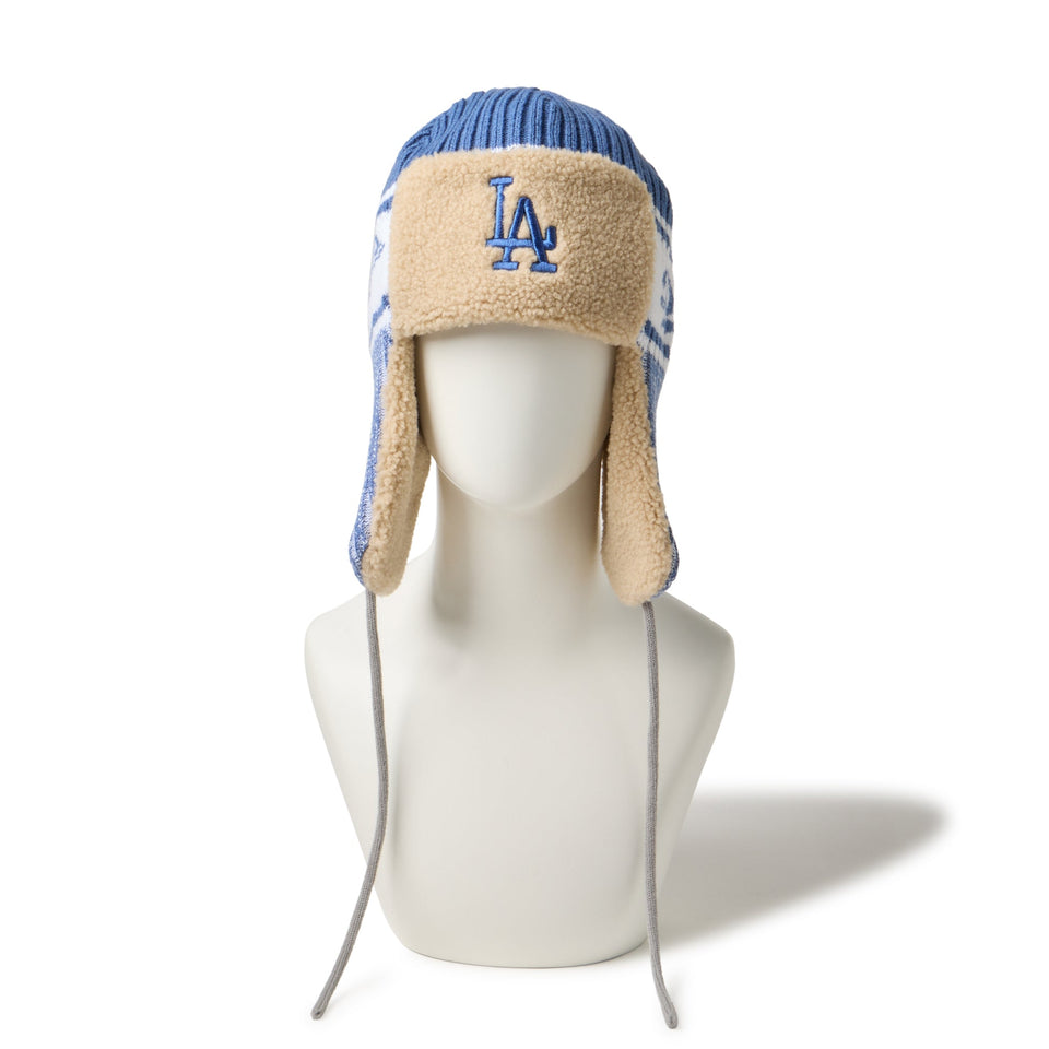 ニット トラッパー ロサンゼルス・ドジャース インディゴブルー - 14669986 - OSFM | NEW ERA ニューエラ公式オンラインストア