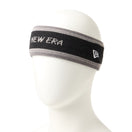 ニットヘアバンド ワードマークロゴ ブラック/ダークグレー - 14669993 - OSFM | NEW ERA ニューエラ公式オンラインストア