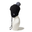 ポンポンニット イヤーフラップ ブラック - 14670003 - OSFM | NEW ERA ニューエラ公式オンラインストア