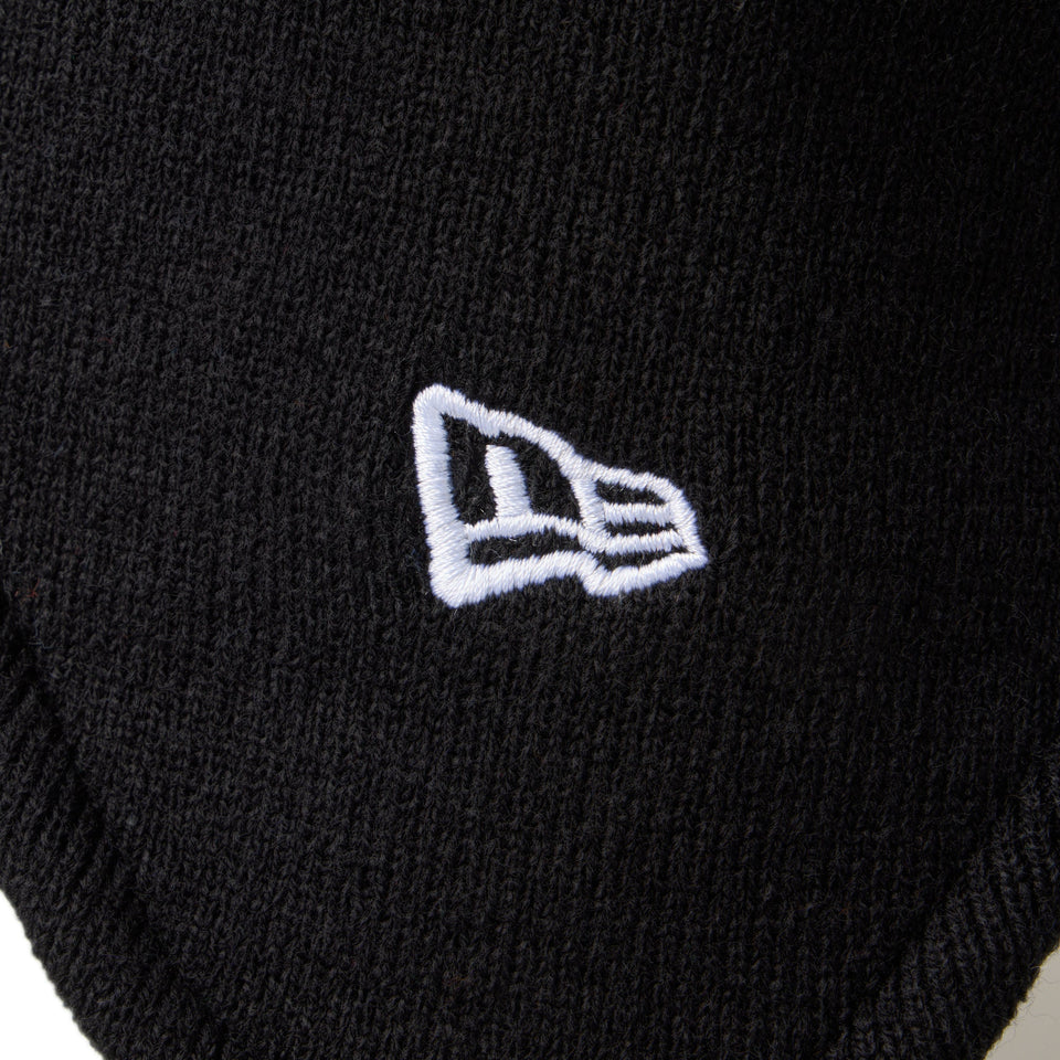 ポンポンニット イヤーフラップ ブラック - 14670003 - OSFM | NEW ERA ニューエラ公式オンラインストア