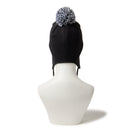 ポンポンニット イヤーフラップ ブラック - 14670003 - OSFM | NEW ERA ニューエラ公式オンラインストア