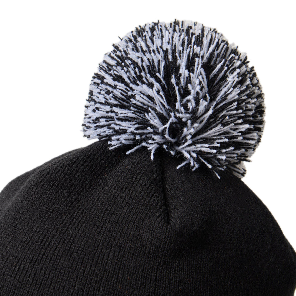 ポンポンニット イヤーフラップ ブラック - 14670003 - OSFM | NEW ERA ニューエラ公式オンラインストア