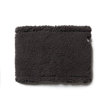 ［新品］STONE  ネックウォーマー ブラック/グレー　イタリア製 ボア チューブネックウォーマー ダークグレー | ニューエラオンライン