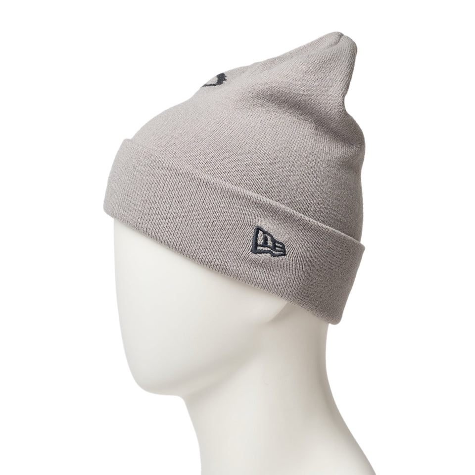 ベーシック カフニット リブニット ジャカード リボン グレー - 14670031 - OSFM | NEW ERA ニューエラ公式オンラインストア