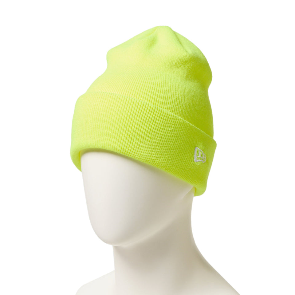 ベーシック カフニット ネオンイエロー | ニューエラオンラインストア