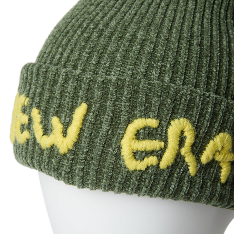 ベーシック カフニット モールヤーンニット グリーン | ニューエラ