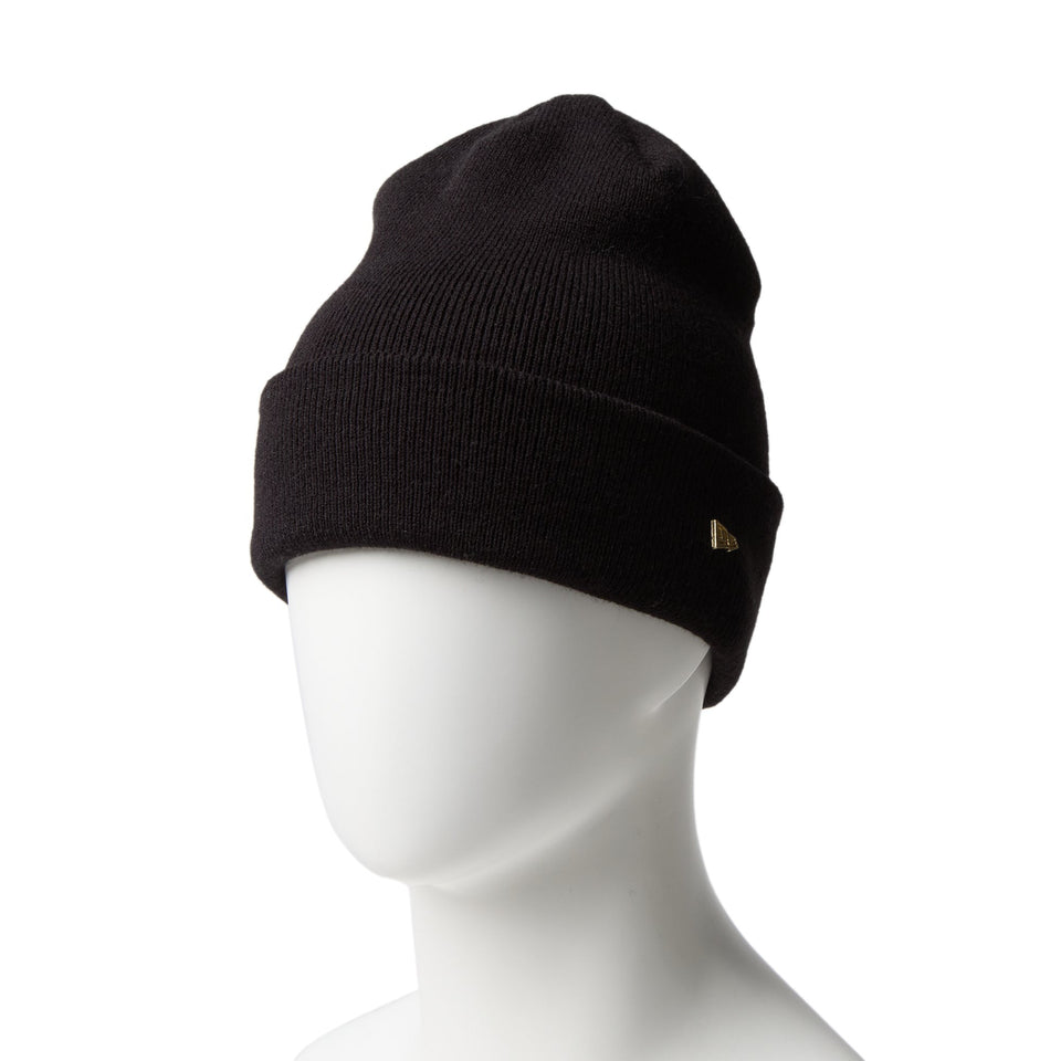 ベーシック カフニット メタルフラッグ ブラック | ニューエラ