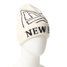 ベーシック カフニット ジャカード フラッグロゴ オフホワイト - 14670084 - OSFM | NEW ERA ニューエラ公式オンラインストア