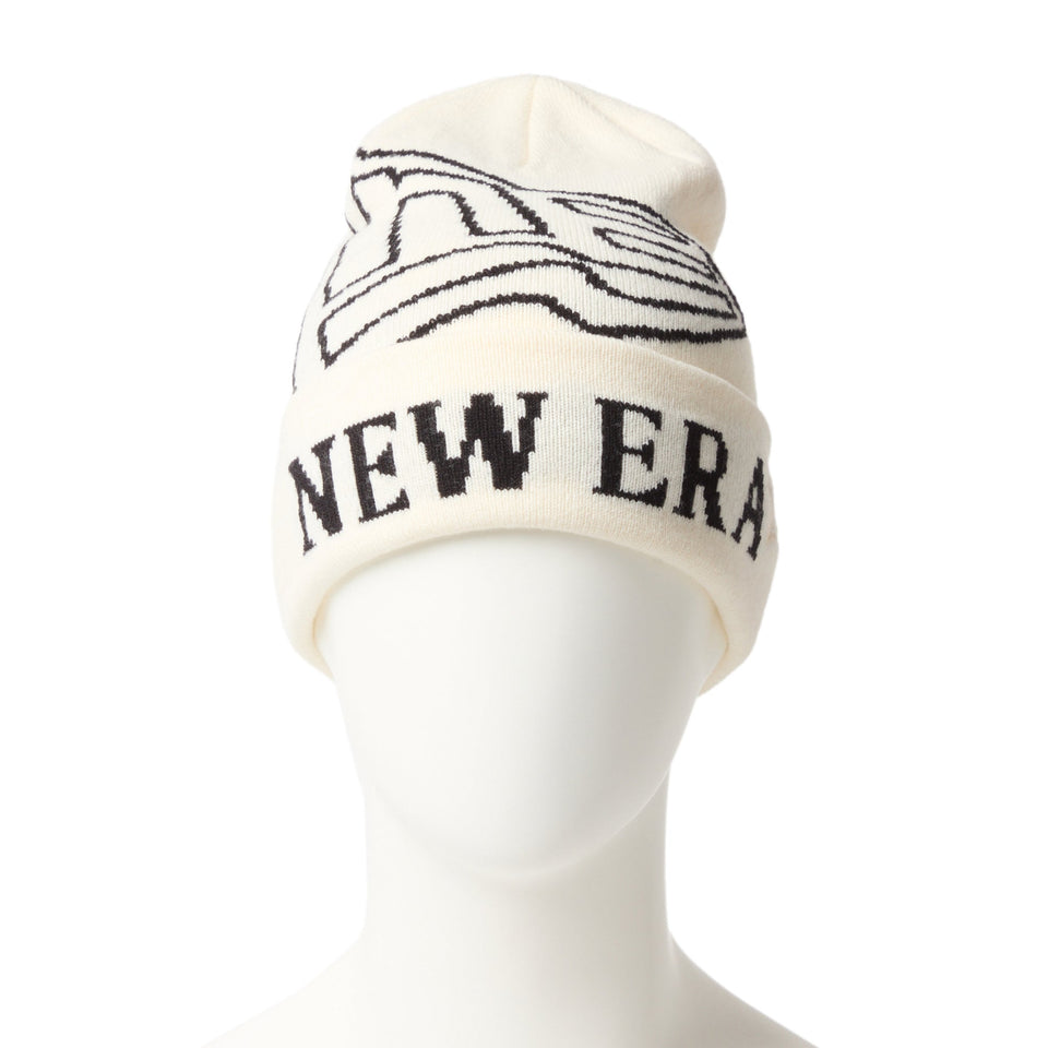 ベーシック カフニット ジャカード フラッグロゴ オフホワイト - 14670084 - OSFM | NEW ERA ニューエラ公式オンラインストア
