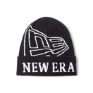 ベーシック カフニット ジャカード フラッグロゴ ブラック - 14670086 - OSFM | NEW ERA ニューエラ公式オンラインストア
