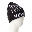 ベーシック カフニット ジャカード フラッグロゴ ブラック - 14670086 - OSFM | NEW ERA ニューエラ公式オンラインストア