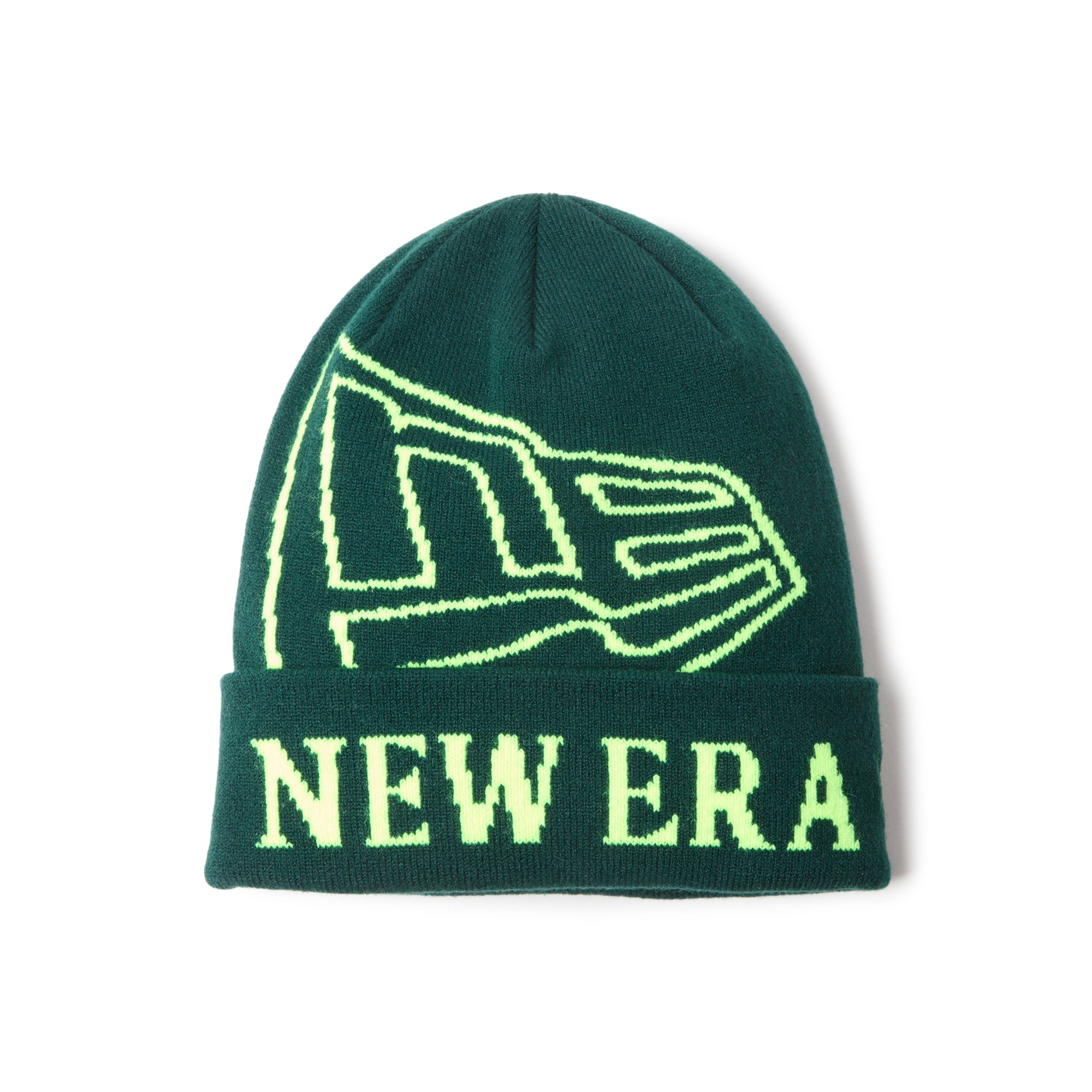 ベーシック カフニット ジャカード フラッグロゴ ブリティッシュ