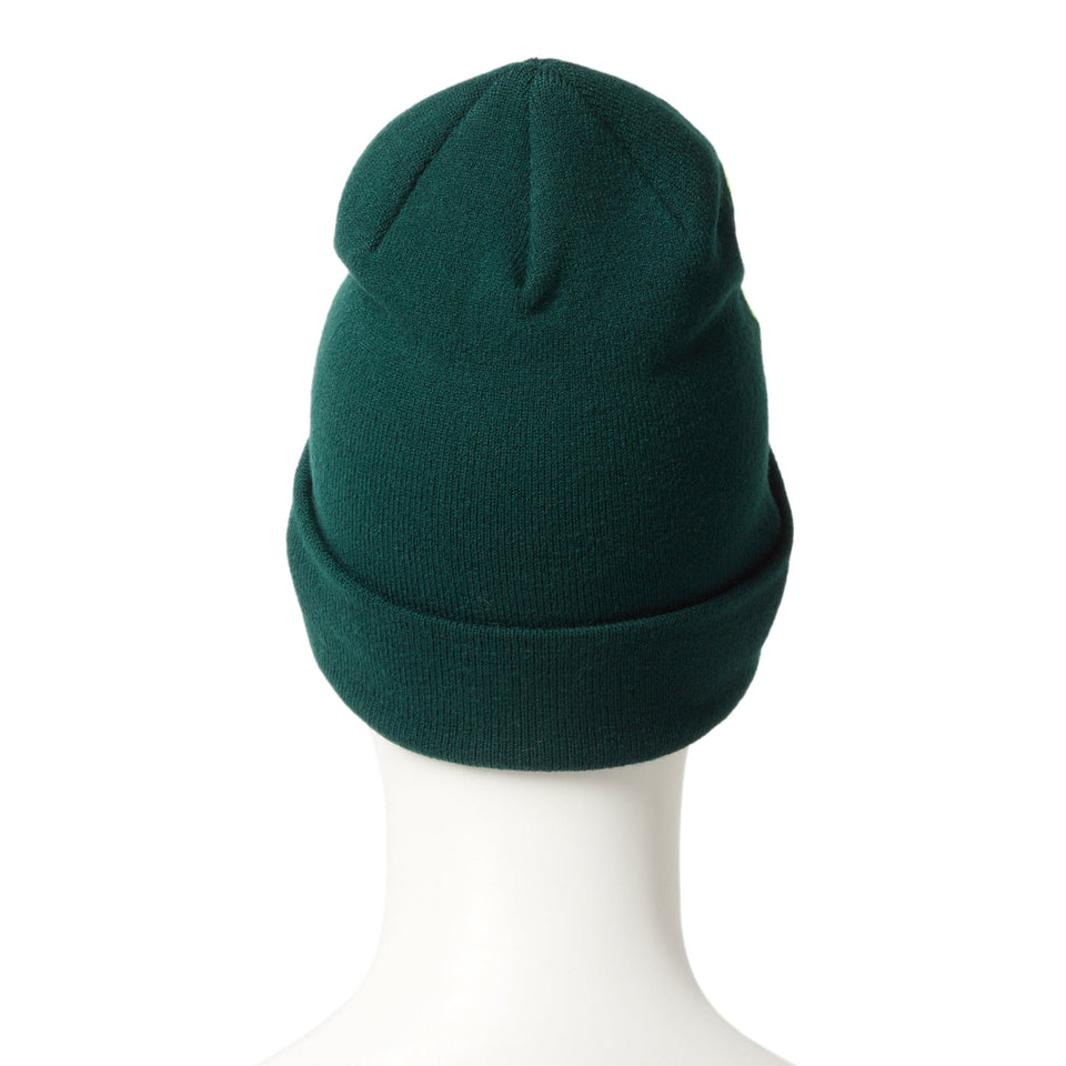 ベーシック カフニット ジャカード フラッグロゴ ブリティッシュグリーン - 14670087 - OSFM | NEW ERA ニューエラ公式オンラインストア