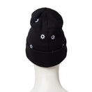 ベーシック カフニット フラワー エンブロイダリー ブラック - 14670092-OSFM | NEW ERA ニューエラ公式オンラインストア