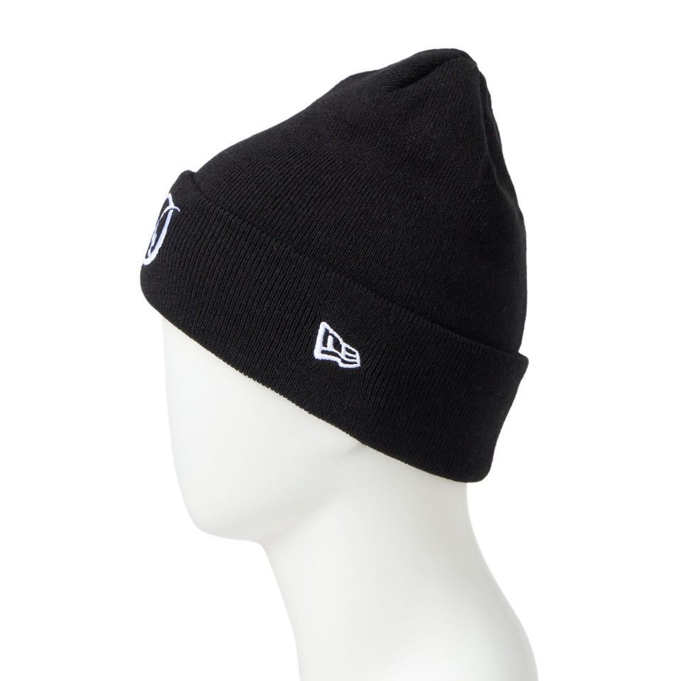 ベーシック カフニット ロサンゼルス・ドジャース シティーコネクトロゴ ブラック - 14670104 - OSFM | NEW ERA ニューエラ公式オンラインストア