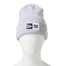 ベーシック カフニット ボックスロゴ エンブロイダリー グレー - 14670105 - OSFM | NEW ERA ニューエラ公式オンラインストア