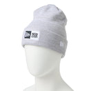 ベーシック カフニット ボックスロゴ エンブロイダリー グレー - 14670105 - OSFM | NEW ERA ニューエラ公式オンラインストア