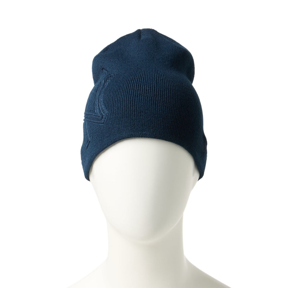 ベーシック ビーニー エンボスロゴ ニューヨーク・ヤンキース ネイビー