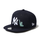 キッズ Youth 9FIFTY 自由の女神 エンブロイダリー ニューヨーク・ヤンキース ネイビー | NEW ERA ニューエラ公式オンラインストア