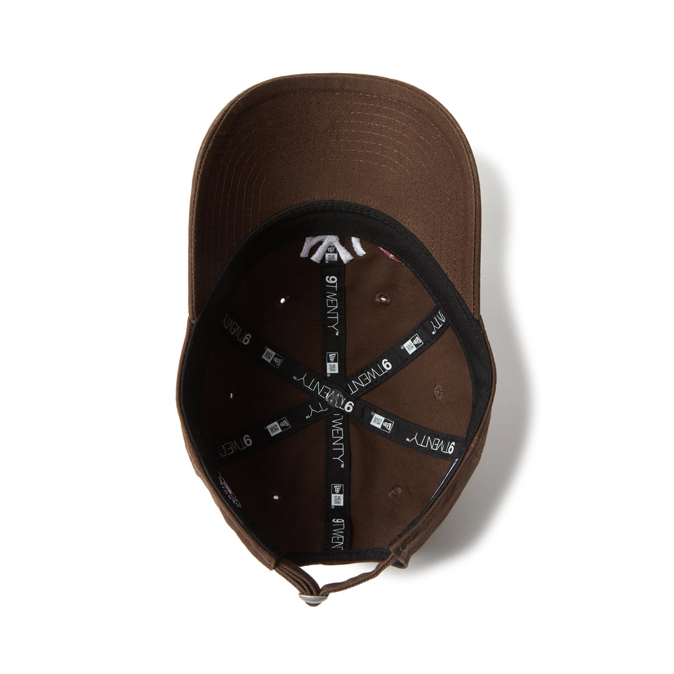 キッズ Youth 9TWENTY ローズ エンブロイダリー ニューヨーク･ヤンキース ウォルナット | NEW ERA ニューエラ公式オンラインストア