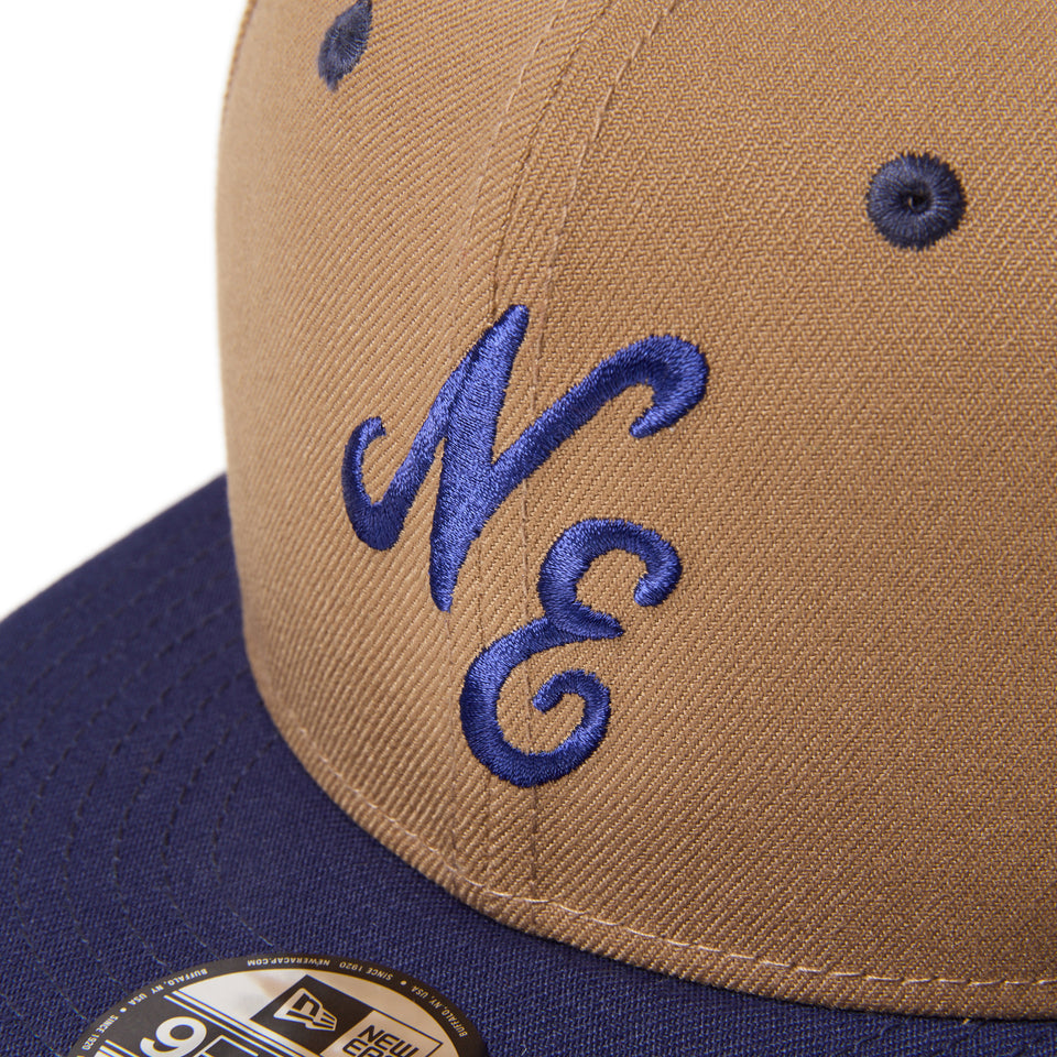 キッズ Youth 9FIFTY クラシックロゴ カーキ/ライトネイビー | NEW ERA ニューエラ公式オンラインストア