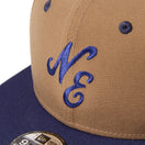 キッズ Youth 9FIFTY クラシックロゴ カーキ/ライトネイビー | NEW ERA ニューエラ公式オンラインストア
