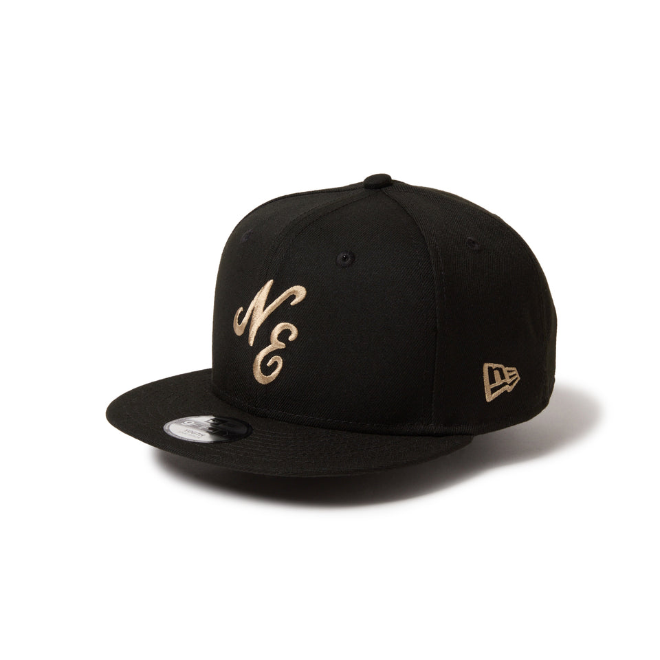 B'z 9FIFTY ブラックキャップ YOUTH キッズ Youth 9FIFTY クラシックロゴ ブラック | ニューエラオンライン
