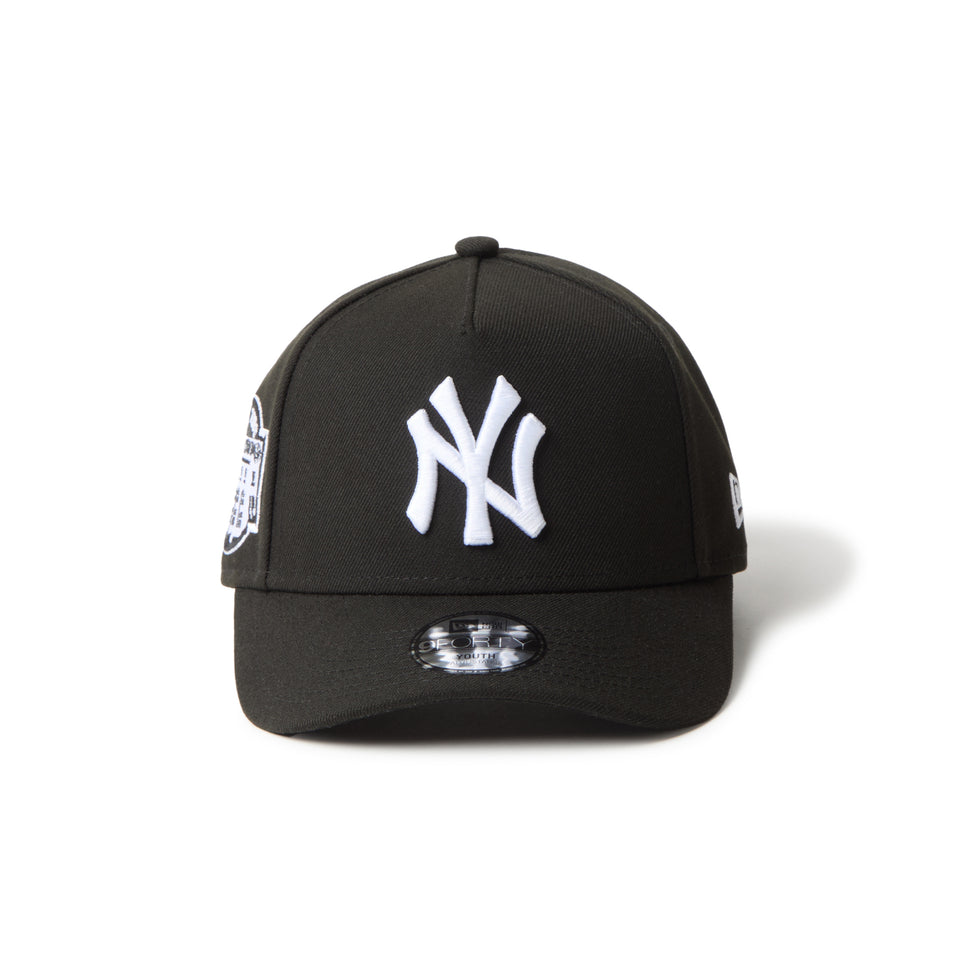 キッズ Youth 9FORTY A-Frame Black and White モノトーン ニューヨーク･ヤンキース ブラック | NEW ERA ニューエラ公式オンラインストア