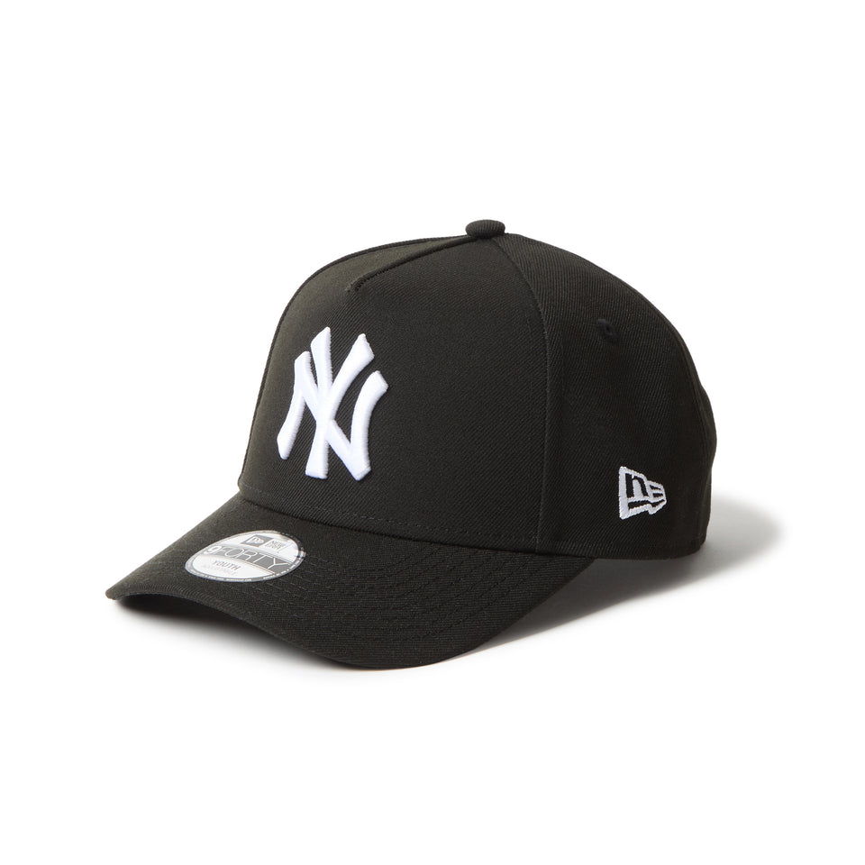 キッズ Youth 9FORTY A-Frame Black and White モノトーン ニューヨーク･ヤンキース ブラック | NEW ERA ニューエラ公式オンラインストア