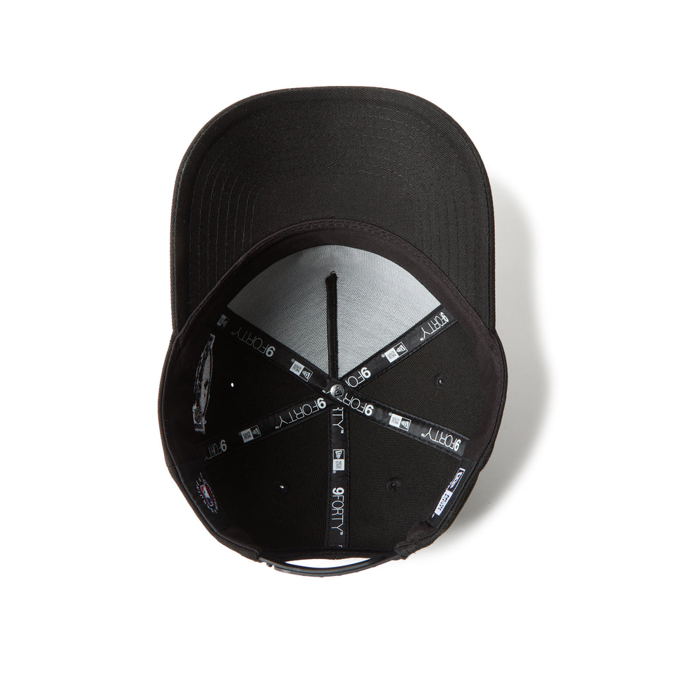 キッズ Youth 9FORTY A-Frame Black and White モノトーン ニューヨーク･ヤンキース ブラック | NEW ERA ニューエラ公式オンラインストア