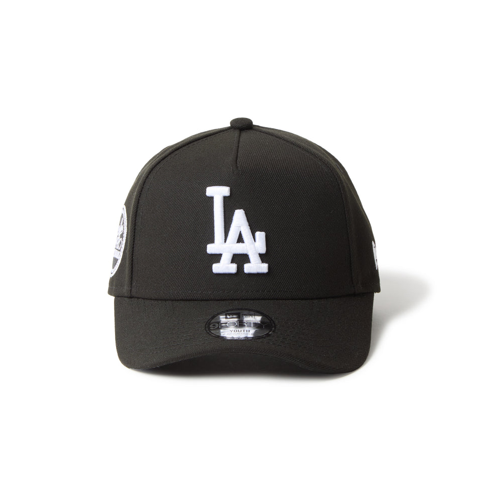 キッズ Youth 9FORTY A-Frame Black and White モノトーン ロサンゼルス・ドジャース ブラック | NEW ERA ニューエラ公式オンラインストア