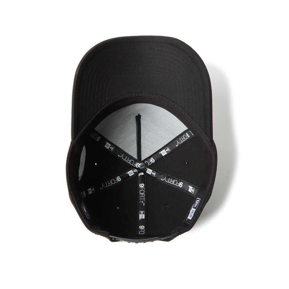キッズ Youth 9FORTY A-Frame Black and White モノトーン ロサンゼルス・ドジャース ブラック | NEW ERA ニューエラ公式オンラインストア