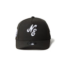 キッズ Youth 9FORTY A-Frame Black and White モノトーン クラシックロゴ ブラック | NEW ERA ニューエラ公式オンラインストア