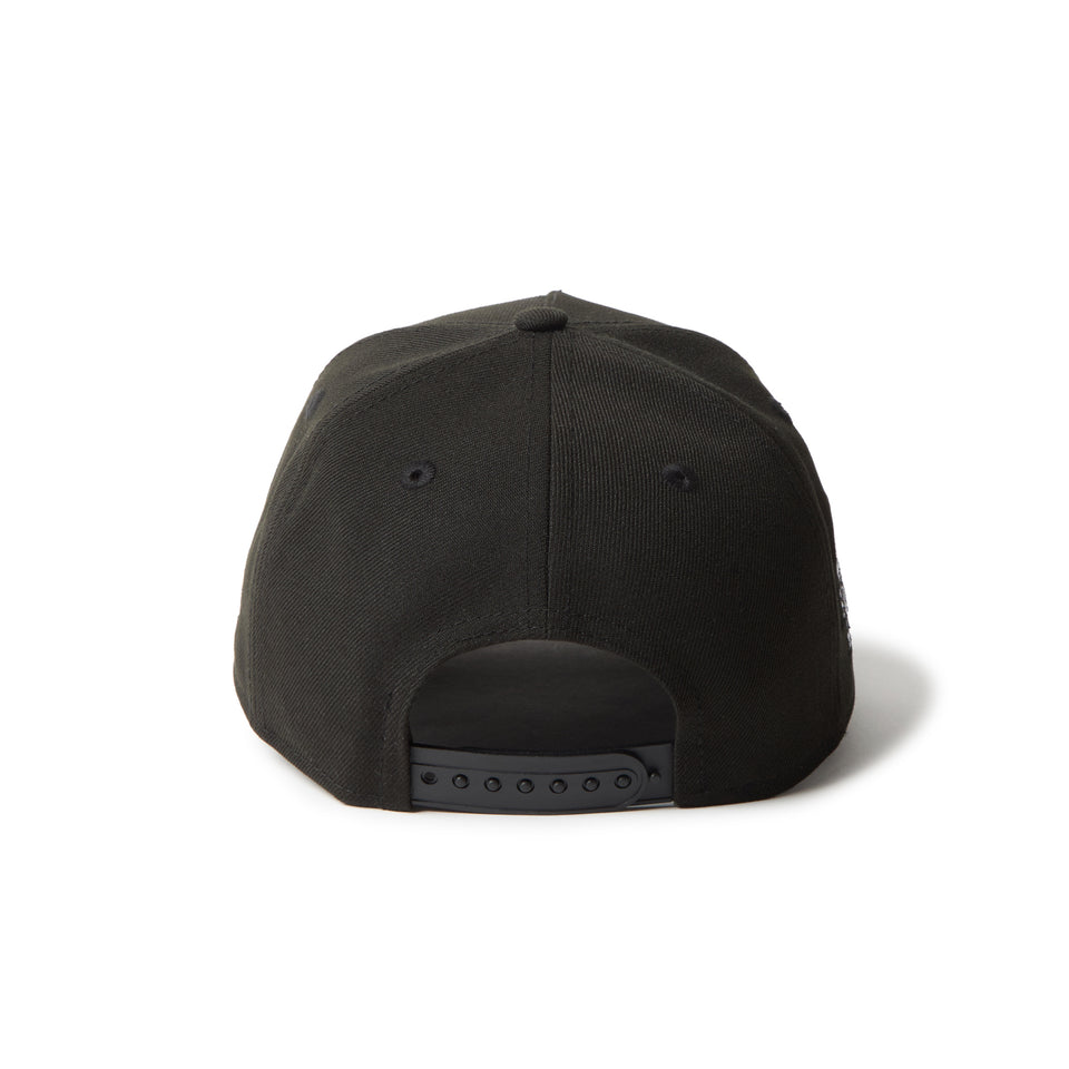 キッズ Youth 9FORTY A-Frame Black and White モノトーン クラシックロゴ ブラック | NEW ERA ニューエラ公式オンラインストア