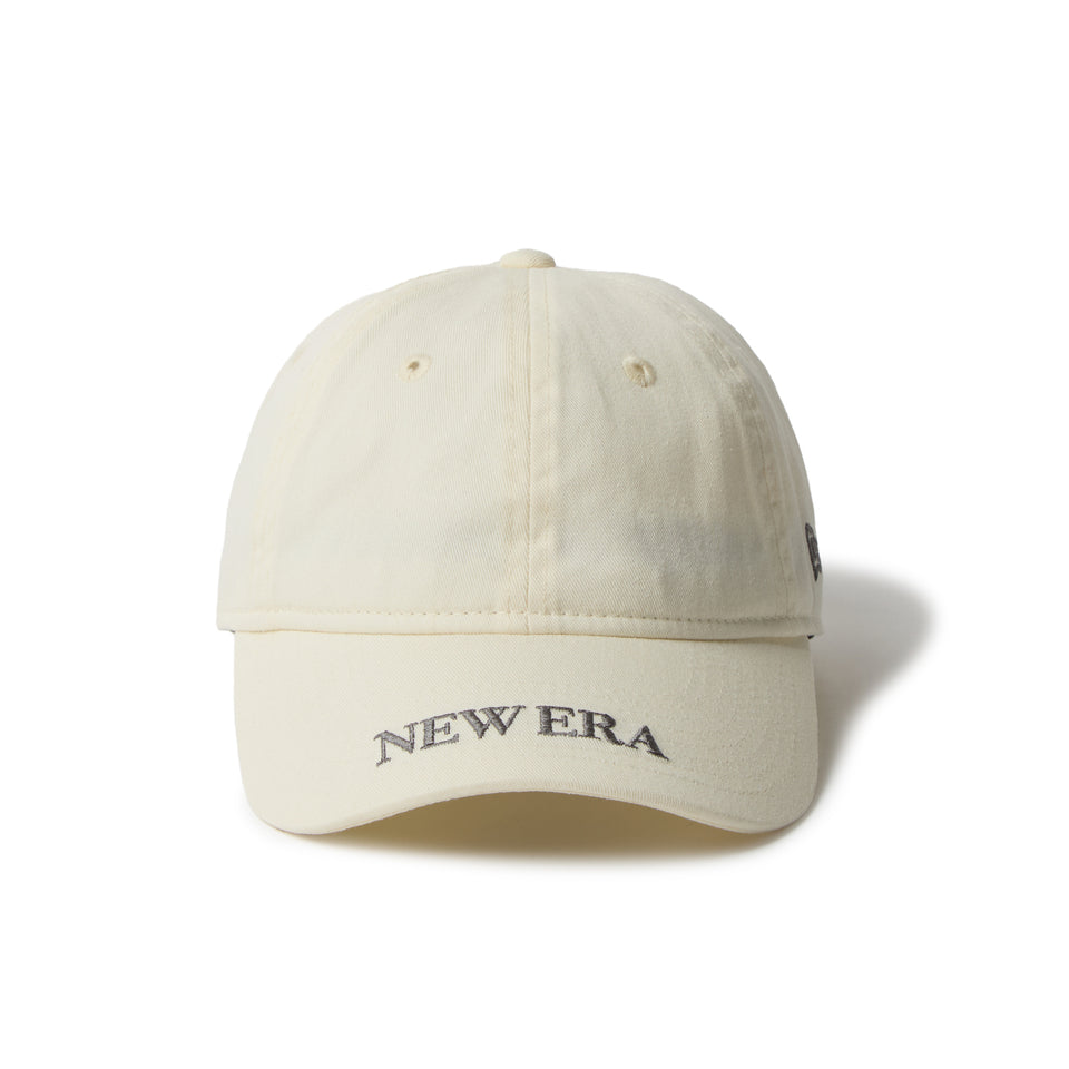 キッズ Youth 9TWENTY Visor Logo バイザーロゴ クロームホワイト | NEW ERA ニューエラ公式オンラインストア