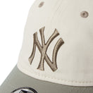 キッズ Youth 9TWENTY MLB 2-Tone ニューヨーク・ヤンキース アイボリー ペブルバイザー