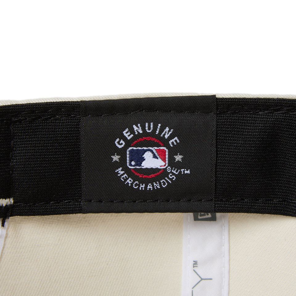 キッズ Youth 9TWENTY MLB 2-Tone ニューヨーク・ヤンキース アイボリー ペブルバイザー