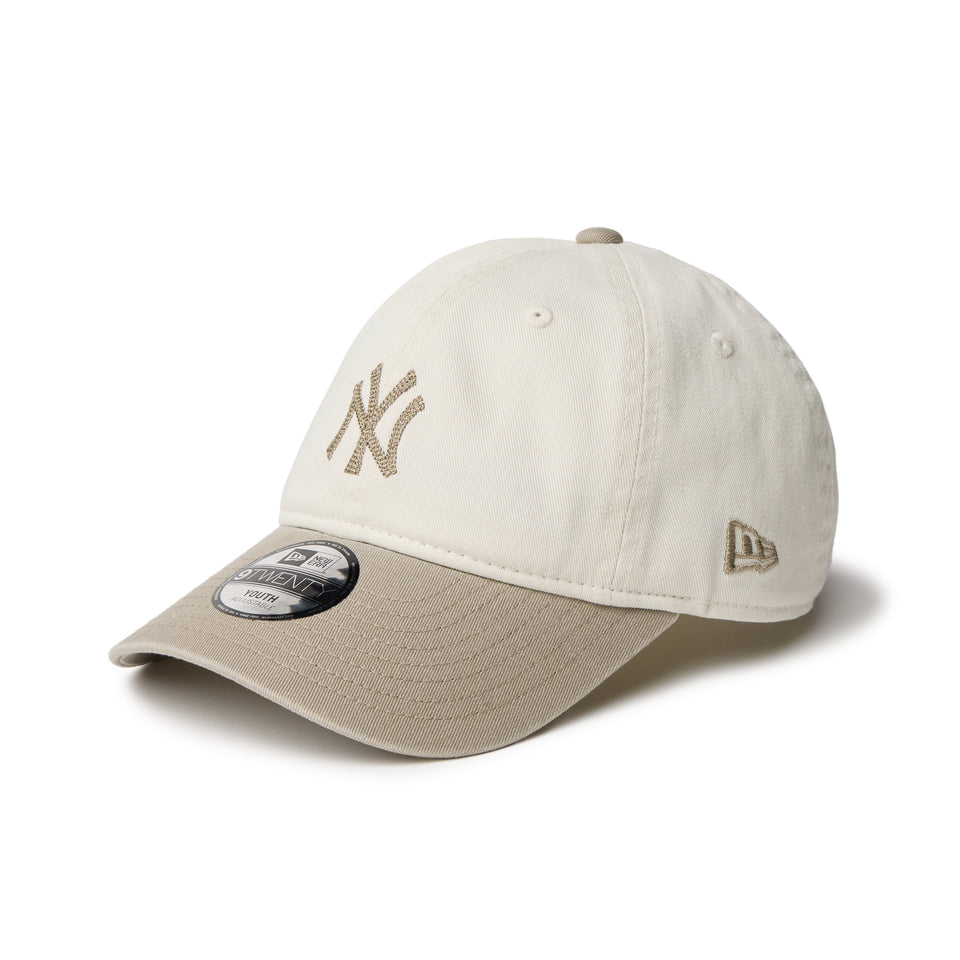 アッシーナニューヨーク　ステッチ　帽子 キッズ Youth 9TWENTY MLB Chain Stitch チェーンステッチ