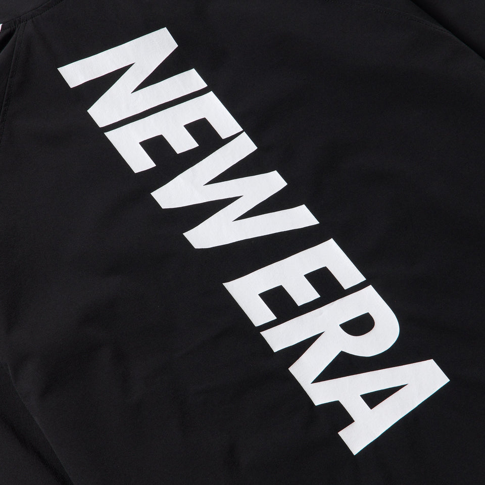 バスケットボール ウォームアップ ジャケット バーチカルロゴ ブラック