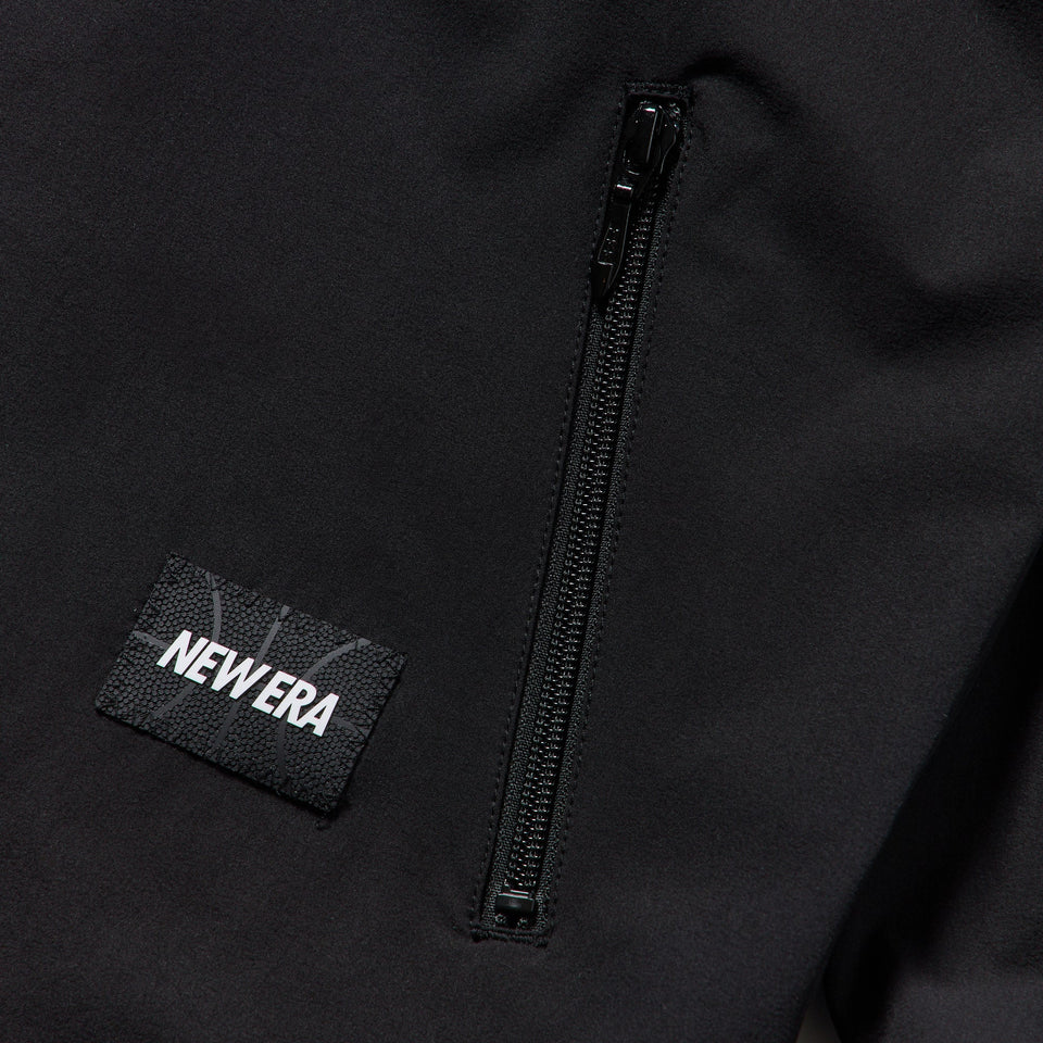 バスケットボール ウォームアップ ジャケット バーチカルロゴ ブラック | パフォーマンスアパレル - 14674768 - S | NEW ERA ニューエラ公式オンラインストア