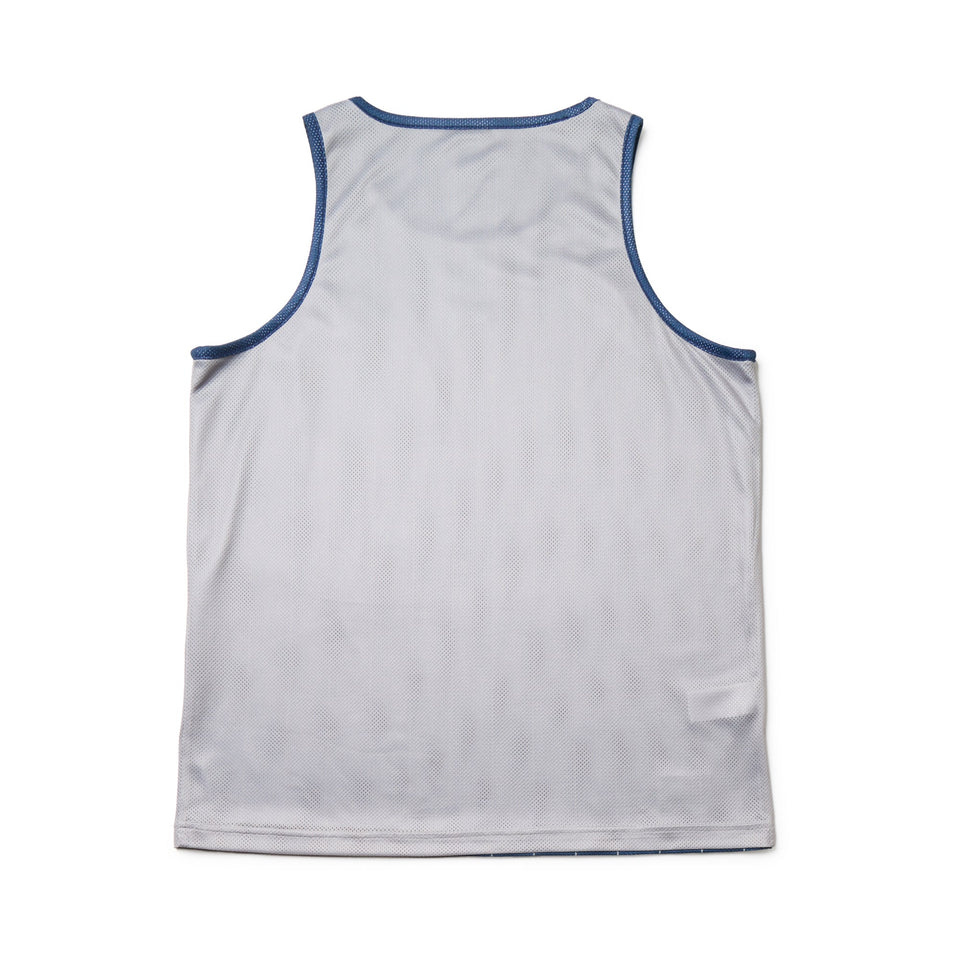 JORDAN リバーシブル タンクトップ XXL バスケ ネイビー グレー 希少 JORDAN リバーシブル タンクトップ XXL バスケ ネイビー グレー