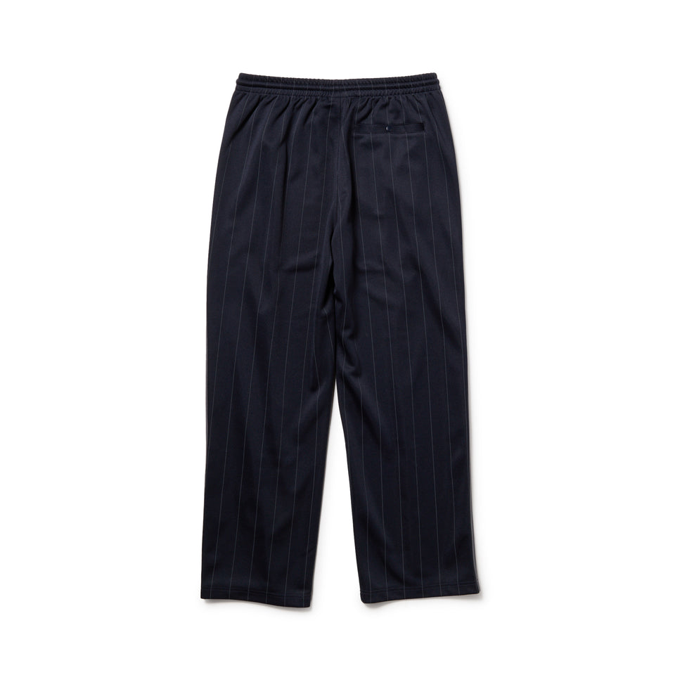 スムース ジャージー トラックパンツ ネイビー グレー｜パフォーマンス