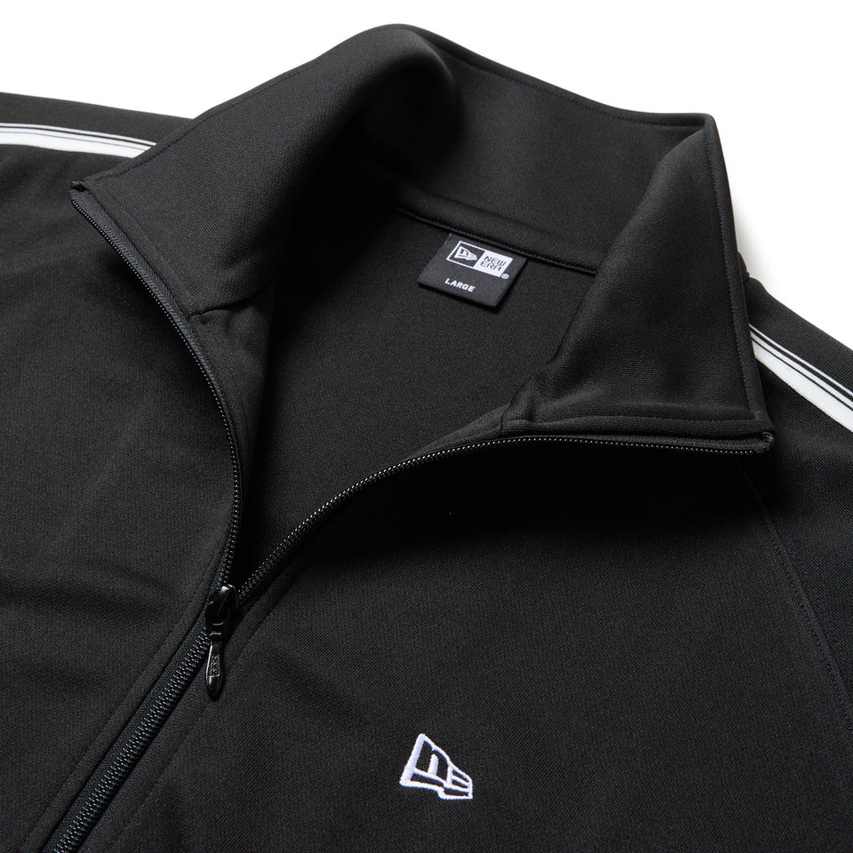 スムース ジャージー トラックジャケット ブラック｜パフォーマンス