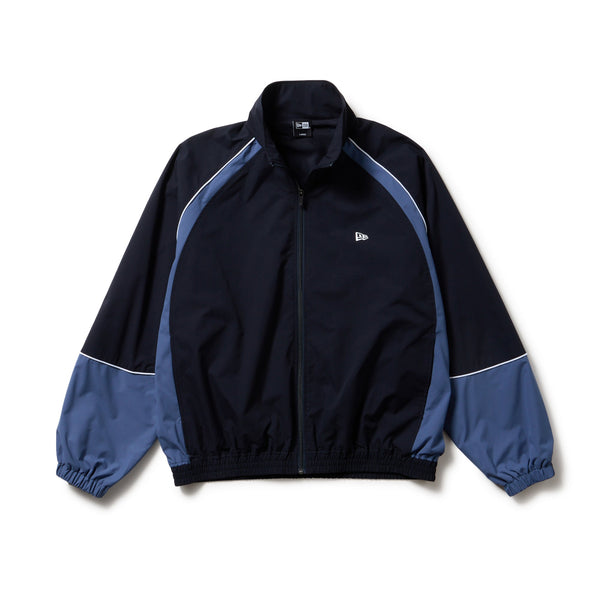 Re:ERA トラックジャケット（L）サイズ上下とショッパー2枚セット オーバーサイズド パイピング トラックジャケット ネイビー