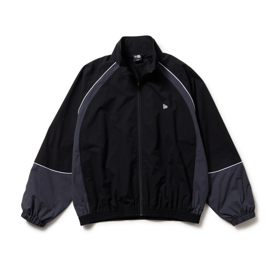 crank レースライン トラックジャケット ブラック CRANK lace line track jacket トラック ジャケット