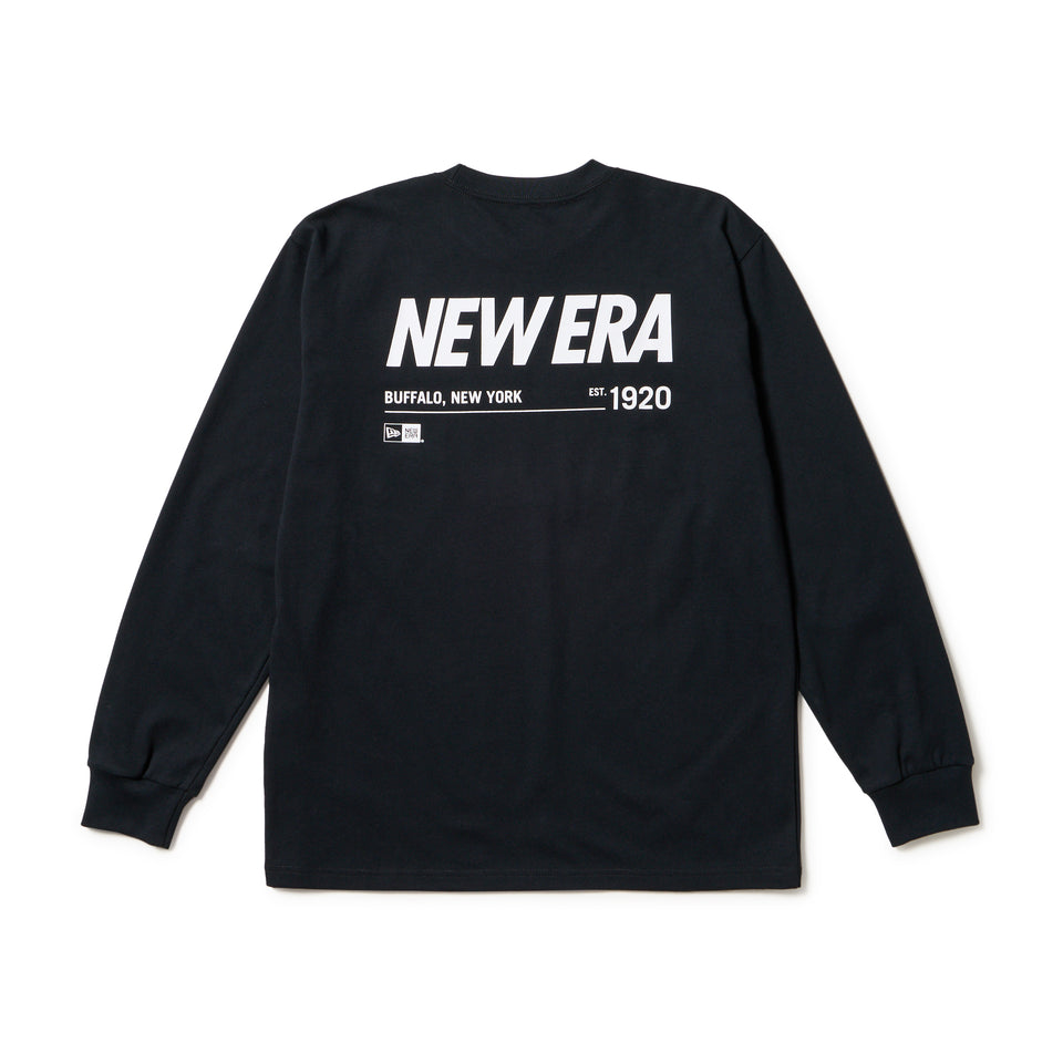 長袖 パフォーマンス Tシャツ NEW ERA 1920 ブラック｜パフォーマンス